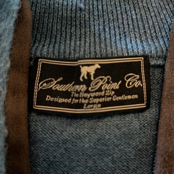 Southern Point Men’s 3/4 zip pullover size L - Picture 2 of 2